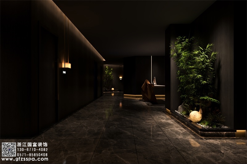 恭祝杭州濱江區足浴會所裝修設計開工大吉