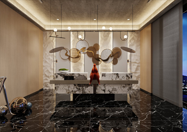 杭州足浴spa養(yǎng)生會所裝修設計案例效果圖