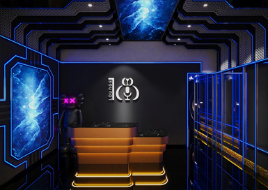 動感星際KTV裝修設計案例效果圖