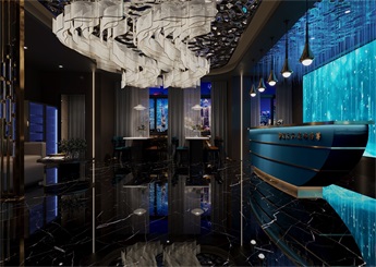 泰式足浴會所裝修設計案例效果圖