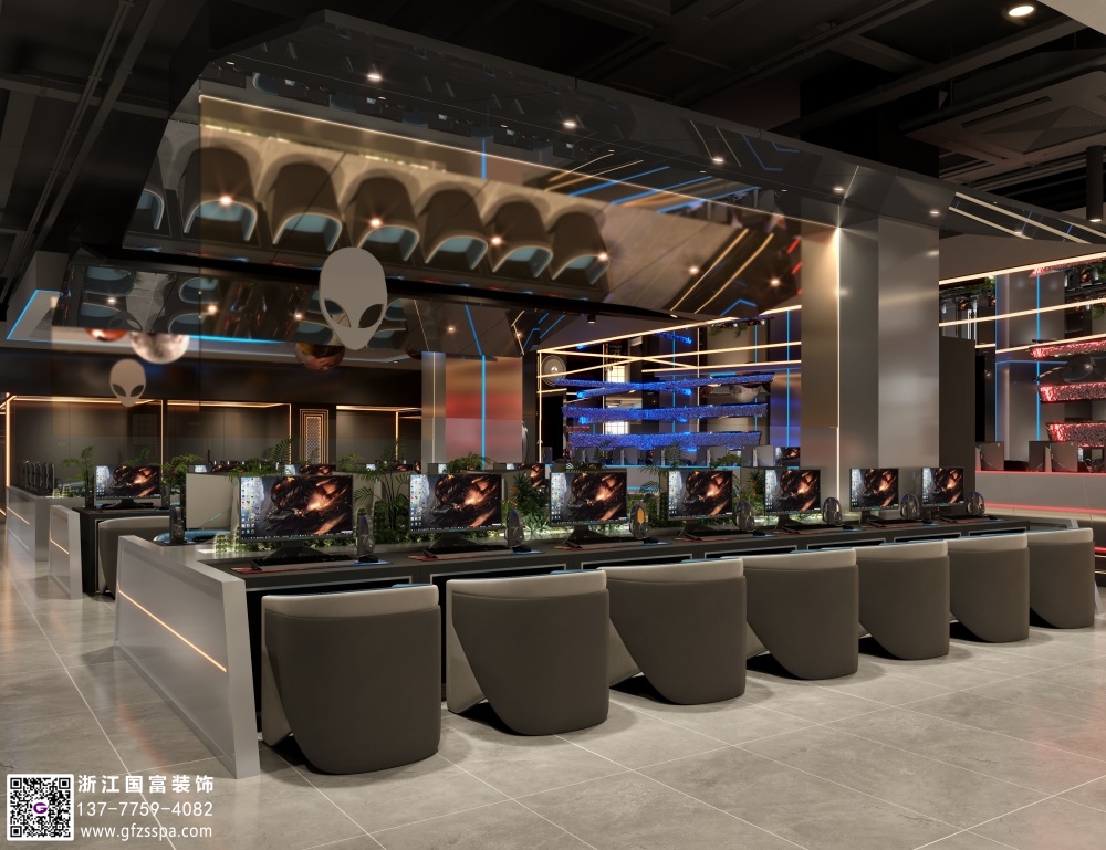 電競館設計風格選擇